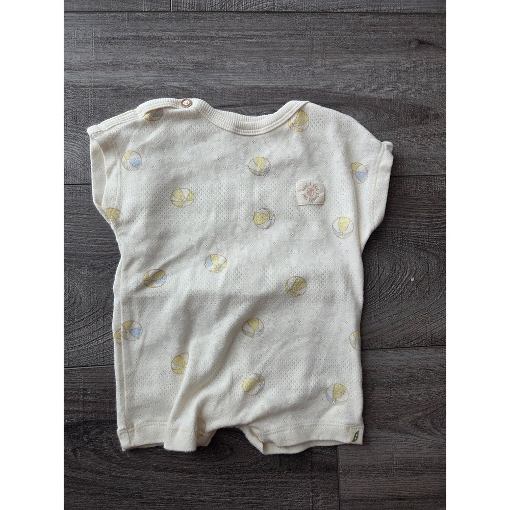 Easy peasy baby‎ boy romper 0-3 mos like new